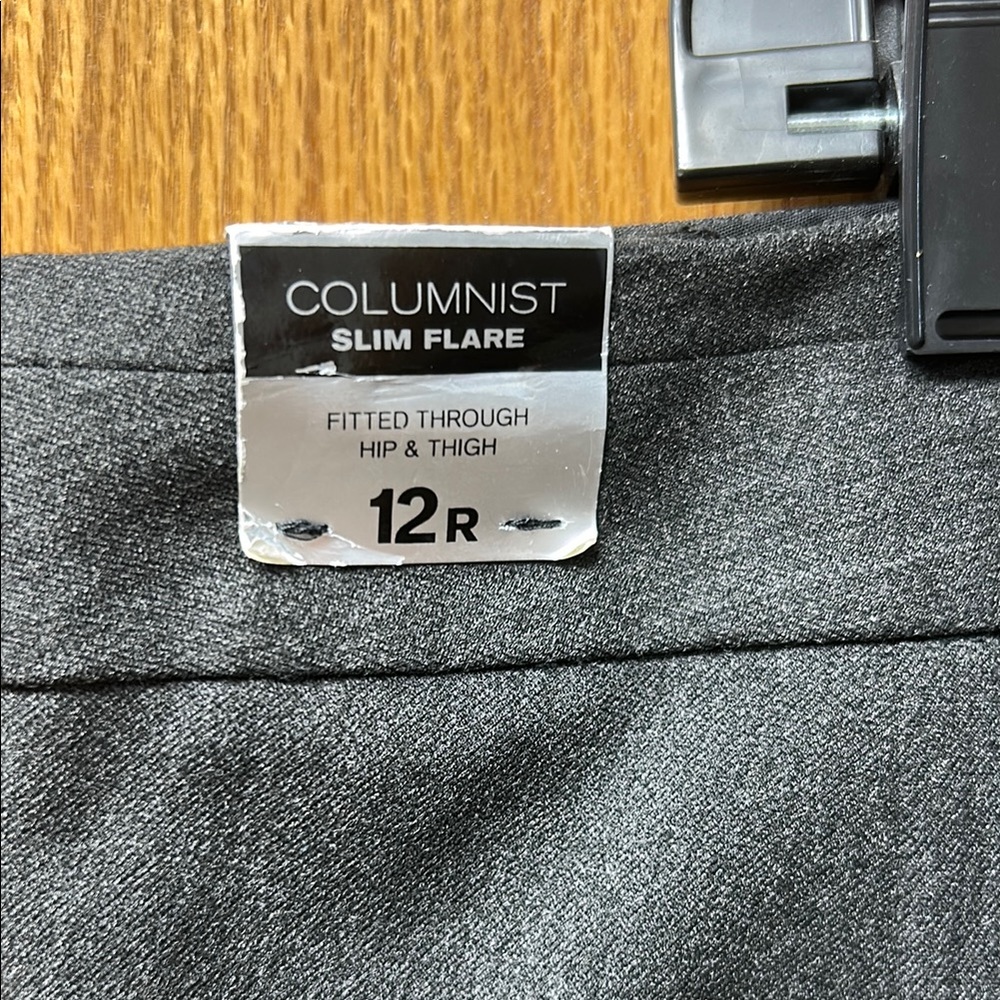 Express Gray Slim Flare Women Pants